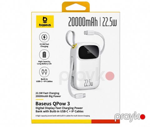 Baseus 22.5w 20000mAh powerbankı — Bakı
