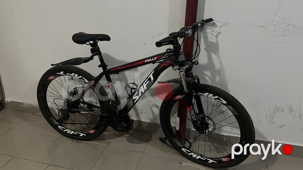 Saft velosiped(26) - Çərçivə: yüngül alaşımlı, sport geometriya — BMX, Xırdalan (2)