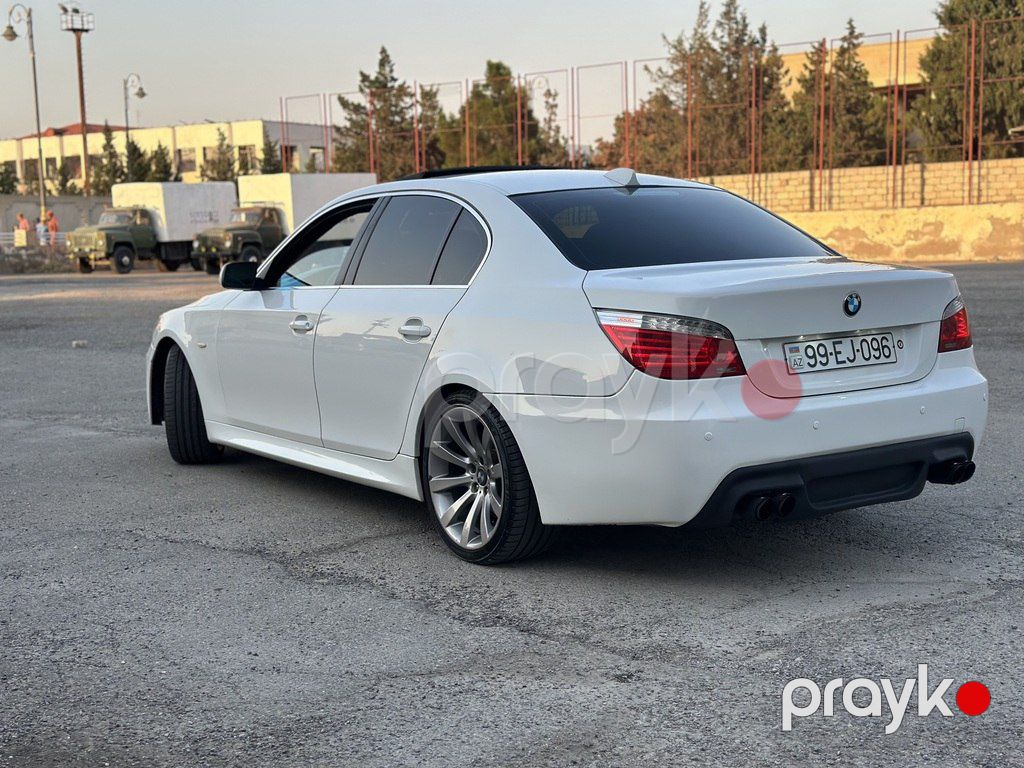 BMW 525, 3.0 L, 2007 il, 300 000 km — Avtomobillər, Bakı (3)