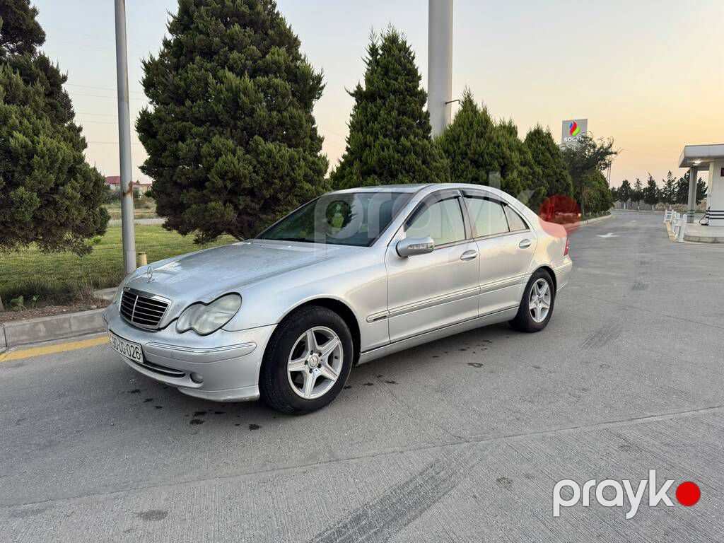 Mercedes C 200, 2.0 L, 2000 il, 350 000 km — Avtomobillər, Bakı (9)