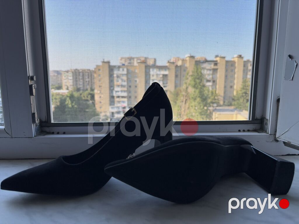 Tuflilər, Ölçü: 39, rəng - Qara, Yeni — Tufl, Bakı (2)