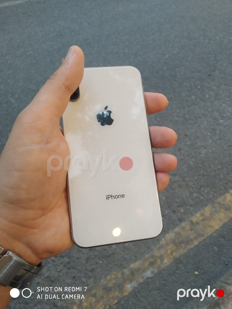 Apple iPhone X Silver 256GB/3GB — Smartfonlar, Bakı (9)