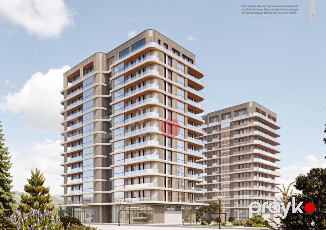 Satılır 3 otaqlı yeni tikili 126 m² — Mənzil, Bakı (8)