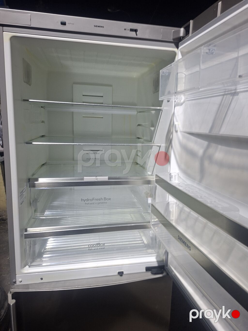 İşlənmiş 2 qapılı Siemens Soyuducu Satılır, rəng - Boz — Soyuducular, Digah (2)