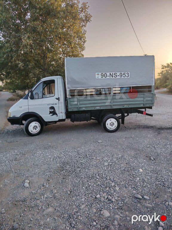 GAZ GAZel (33021), 2.4 L, 1998 il, 452 343 km — Yük maşınları, Bərdə (4)