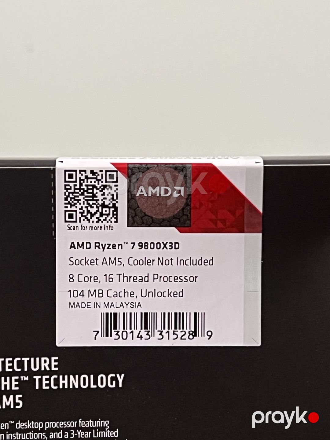 AMD Ryzen 7 9800X3D — Kompüterlər və noutbuklar, Bakı (3)