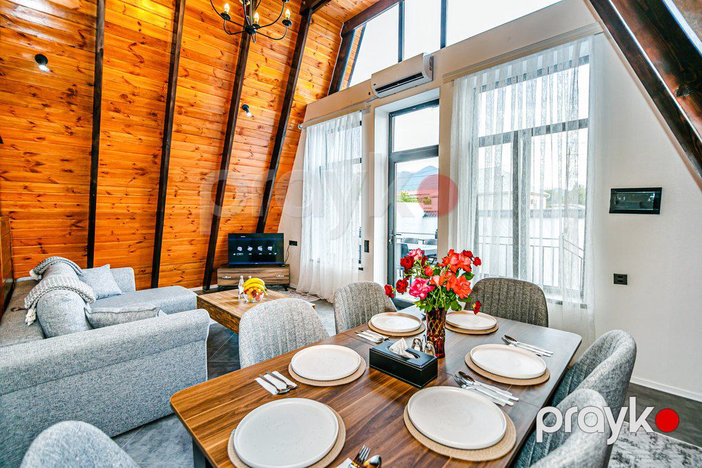 İcarəyə verilir 4 otaqlı həyət evi/bağ evi 180 m² — Ev, villa, Qəbələ (9)