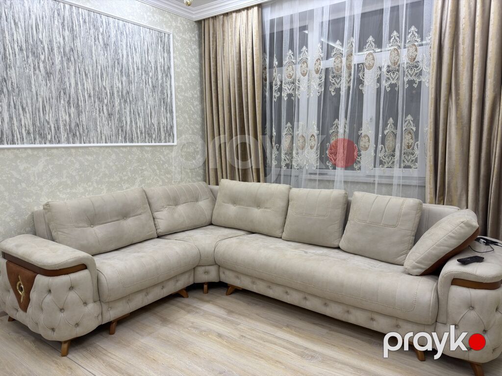 İşlənmiş, Künc divan, Divan, Bazalı, Açılan — Yumşaq mobilya dəstləri, Xırdalan (7)