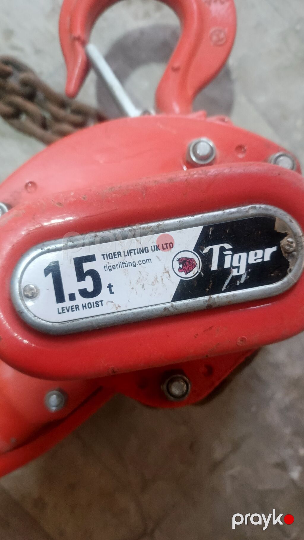 Tiger Lifting UK LTD – Lever Hoist (qol kranı) - Yükqaldırma — Konveyer və transportyorlar, Xırdalan (3)