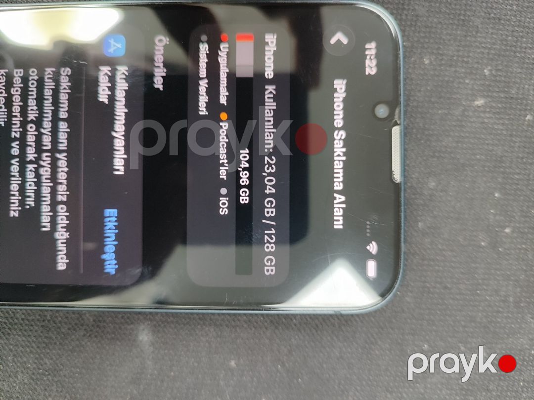 Apple iPhone 13 Blue 128GB/4GB — Smartfonlar, Bakı (6)
