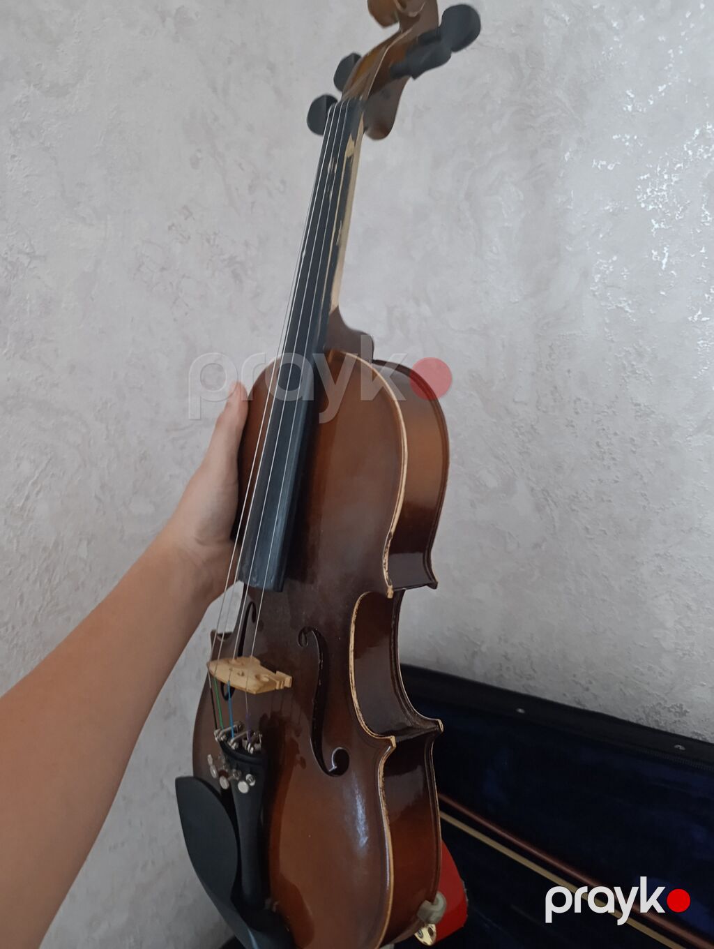 Skiripka satılır 280 alınıb 130 satılır 8 ay istifade olunub heç — Skripkalar və digər keməçli alətlər, Bakı (2)