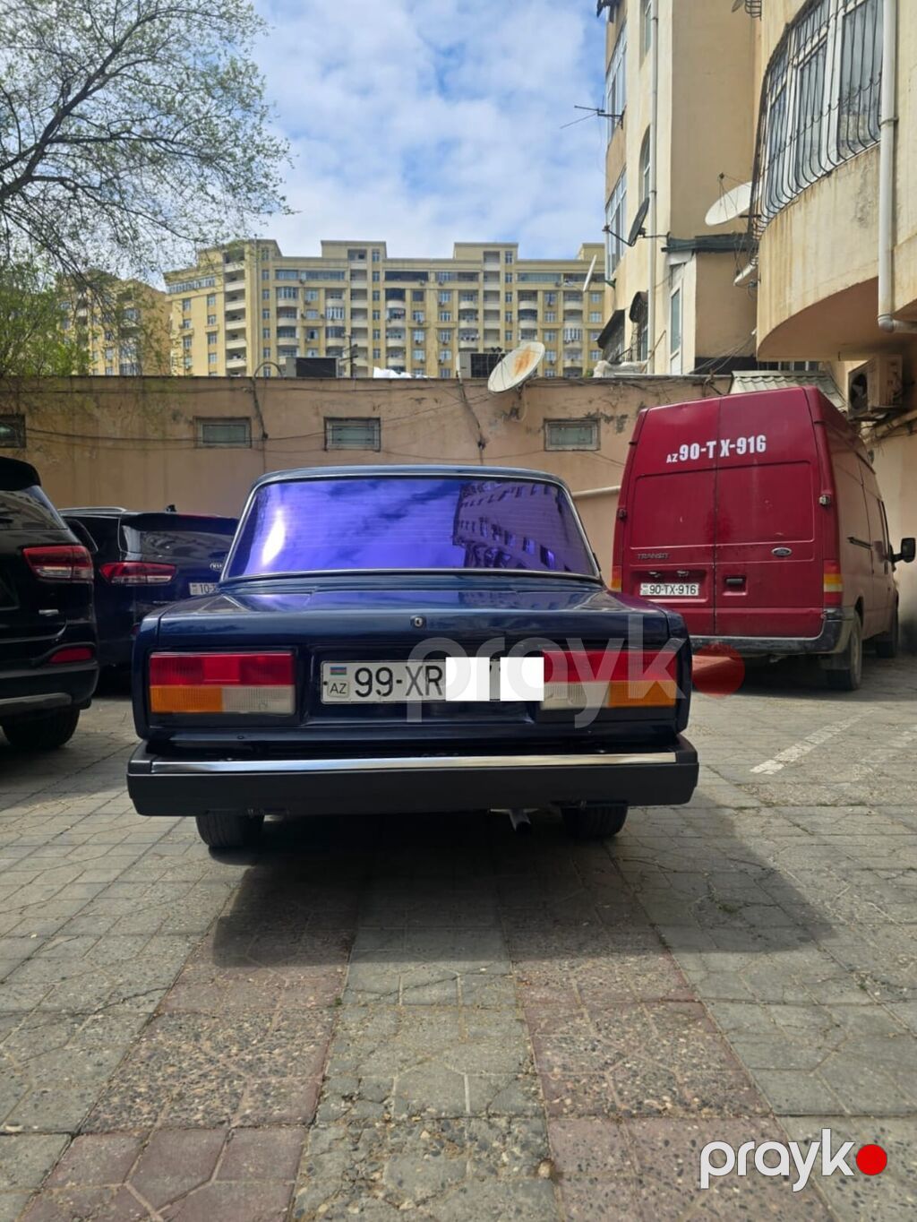 Model: Lada Riva (VAZ 2107) Kuzov: sedan, 4 qapılı Rəng: tünd göy — Avtomobillər, Lerik (3)