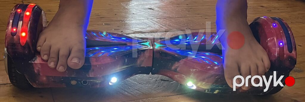 Öz-özünə tarazlanan elektrikli skuter (hoverboard) – kosmik dizayn — Hiroskopler, Digah (6)