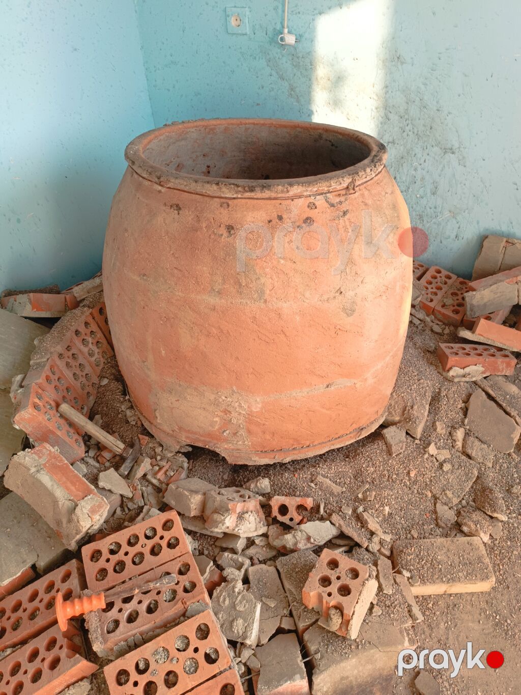 Tendir Böyük həcmli gil küp (quyu-küp/karas). Xüsusiyyətlər — Qablar və mətbəx əşyaları, Digah (2)