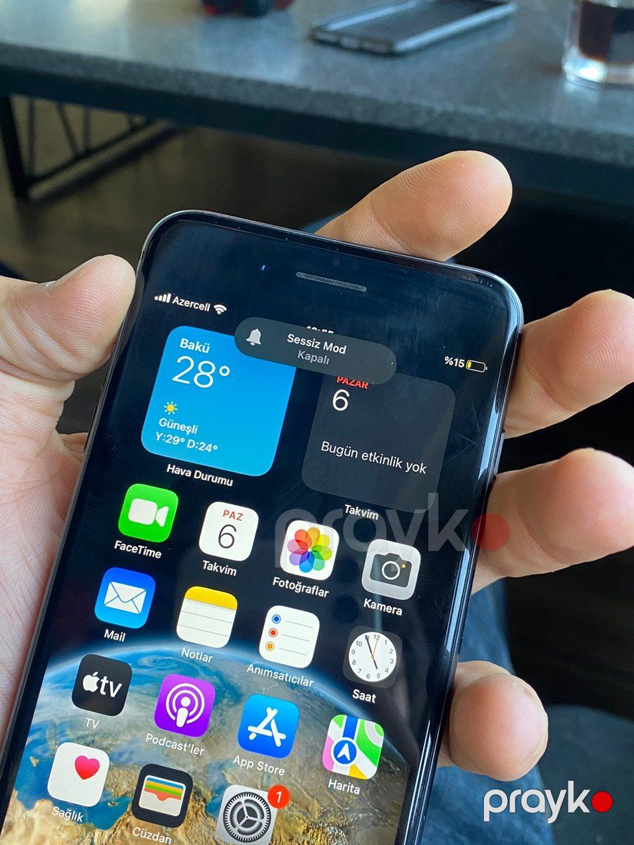 Apple iPhone 8 Plus Space Gray 64GB — Smartfonlar, Bakı (8)