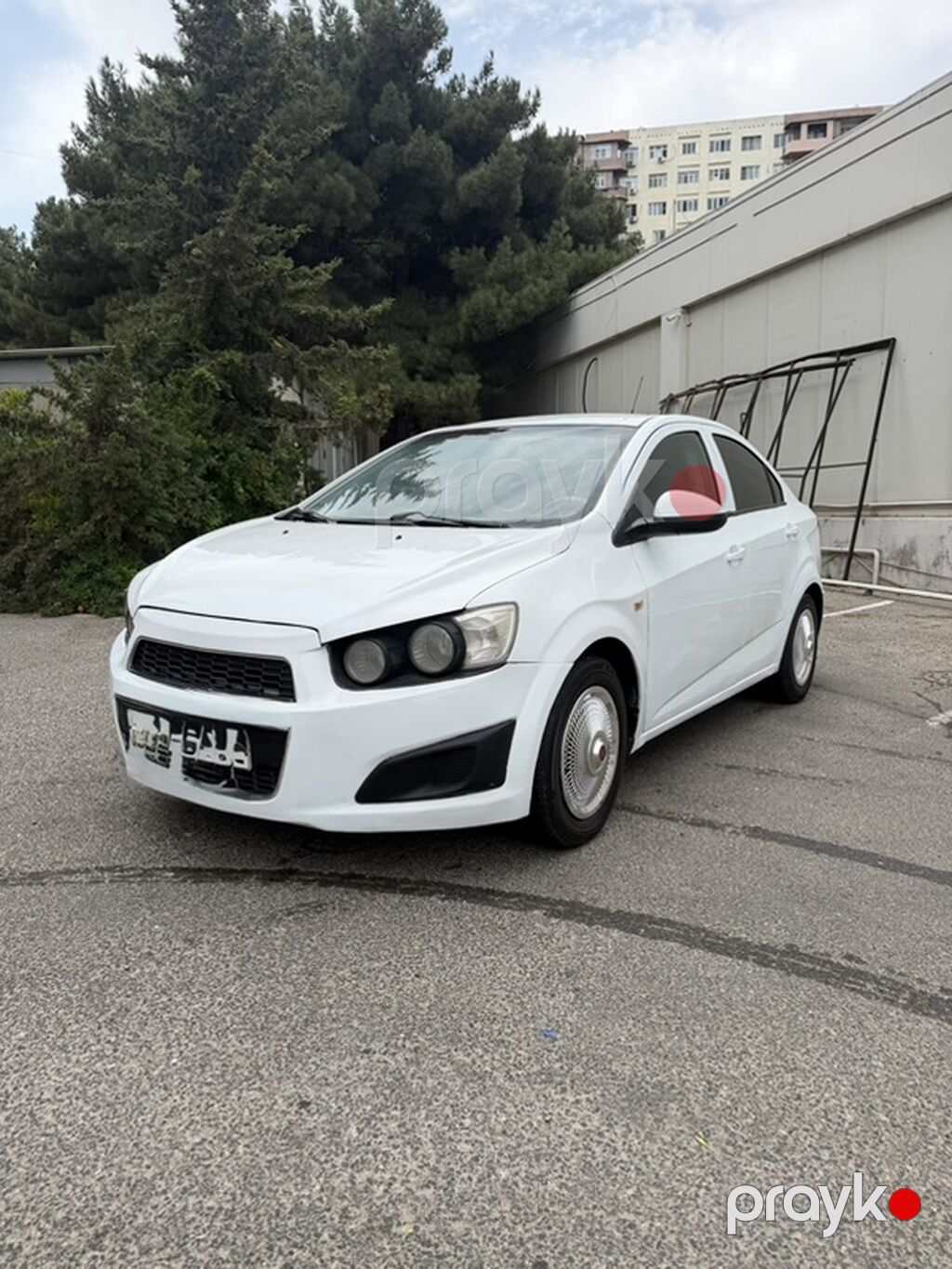 Chevrolet Aveo sedan – ağ rəng, 4 qapılı, şəhər üçün kompakt və — Avtomobillər, Bakı (3)