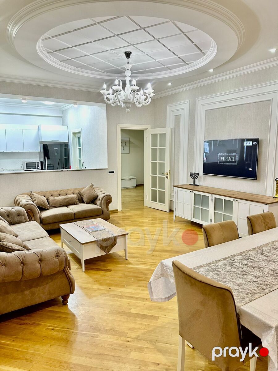 İcarəyə verilir 3 otaqlı yeni tikili 120 m² — Mənzil, Bakı (4)