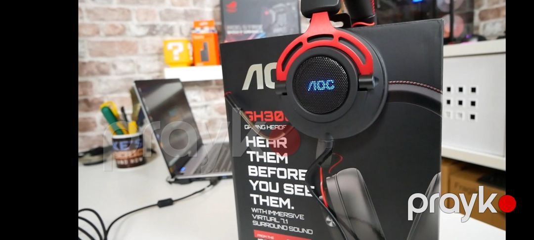Aoc GH300 7.1 rgb 96KHz — Səs texnikası, Bakı (3)