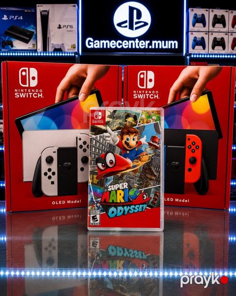 Nintendo switch üçün "Mario Odyssey" oyun diski — Bakı
