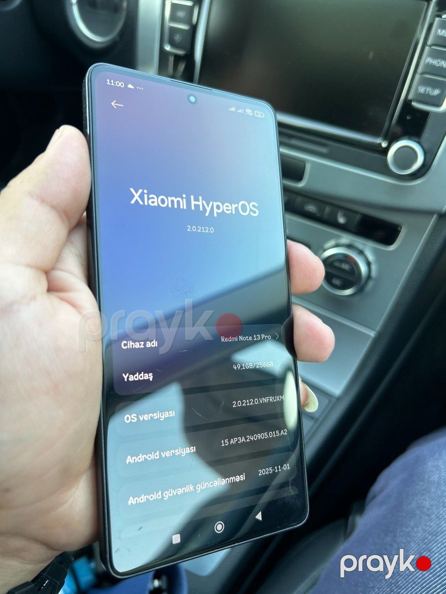 Xiaomi Redmi Note 13 Pro 5G Midnight Black 256GB/12GB — Smartfonlar, Gəncə (4)