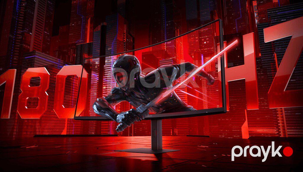 Monitor "Xiaomi Curved G34WQi" — Kompüterlər və noutbuklar, Bakı (2)