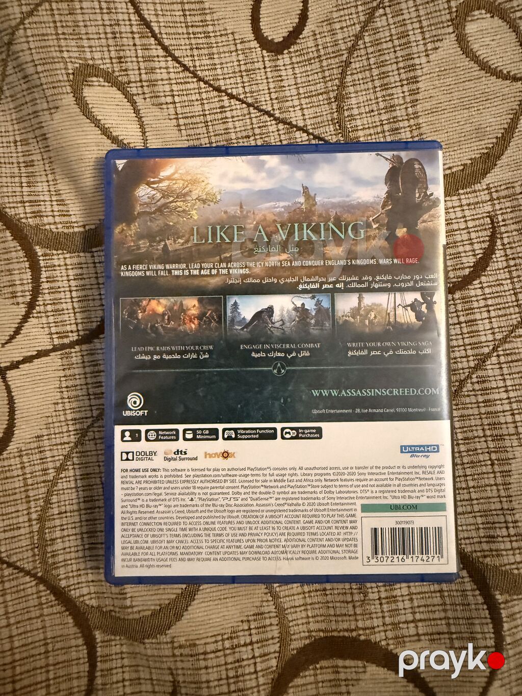 PS5 oyun diski – Assassin’s Creed Valhalla (Ubısoft) Məzmun — Konsol oyunları, Bakı (2)