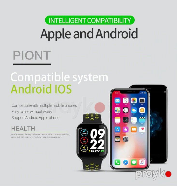 Smart saat "F8" — Ağıllı saatlar və biləkliklər, Bakı (3)