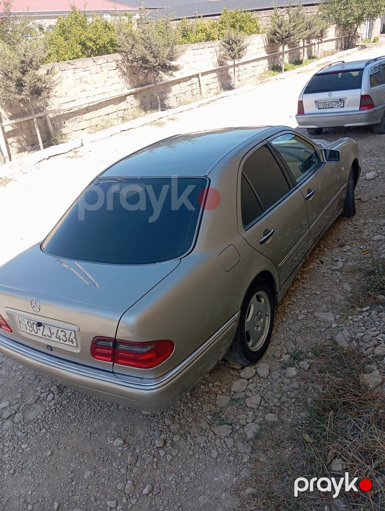 Mercedes E 230, 2.3 L, 1997 il, 455 000 km — Avtomobillər, Bakı (5)