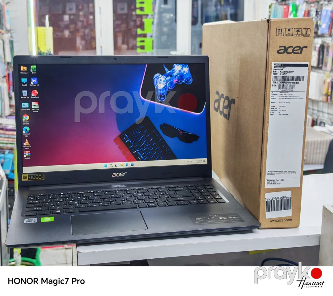 Acer Aspire 3 Core i3 10-cu nəsil, SSD 512GB, RAM 8GB — Noutbuklar, Şəki