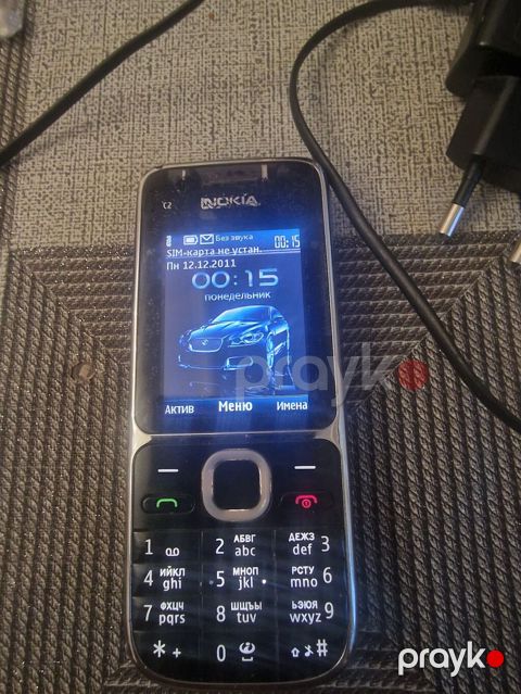 Nokia C2, 2 GB Memory Capacity, rəng - Qara, Düyməli — Bakı