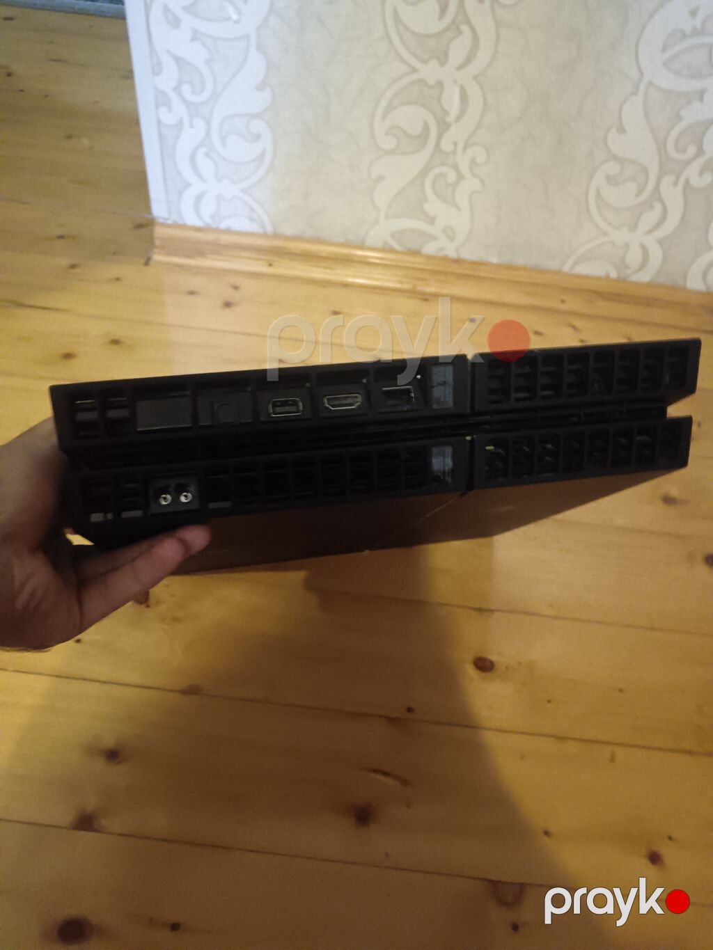 Sony PlayStation 4 (PS4) – Fat model, qara rəng Komplekt: - PS4 — Oyun konsolları, Şəmkir (5)