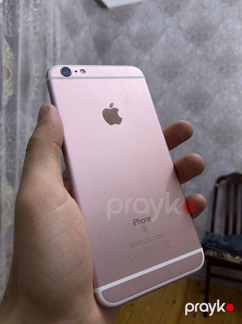 IPhone 6s Plus, 128 GB, Rose Gold, Barmaq izi — Göyçay