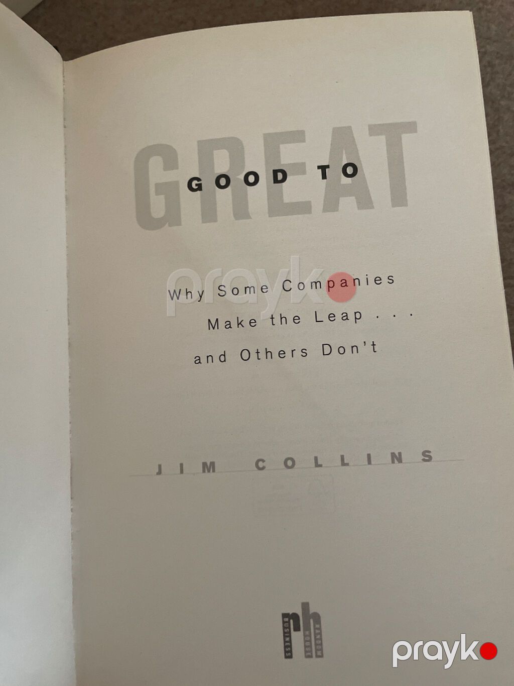 Məhsul: Kitab – “Good to Great: Why Some Companies Make the Leap and — Digər, Bakı (2)