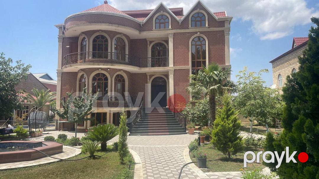 Satılır 9 otaqlı həyət evi/bağ evi 800 m² — Ev, villa, Bakı (6)