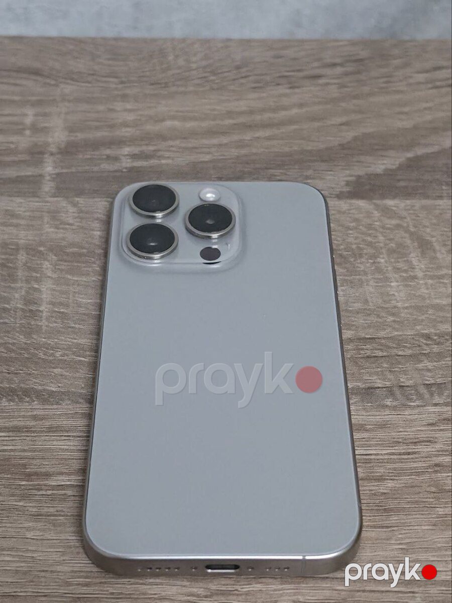Apple iPhone 15 Pro Natural Titanium 256GB/8GB — Smartfonlar, Bakı (3)