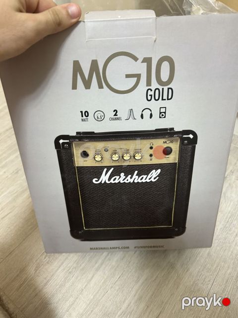 Marshall MG10 Gold Real alıcıya endirim var — Bakı