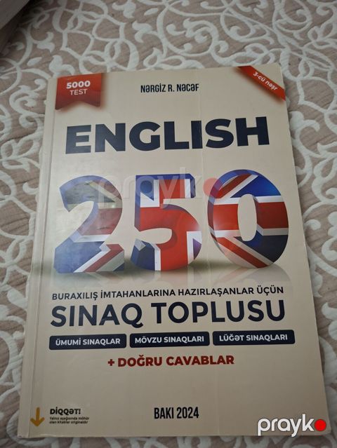 Məhsul: “English 250 – Buraxılış imtahanlarına hazırlaşanlar üçün — Bakı