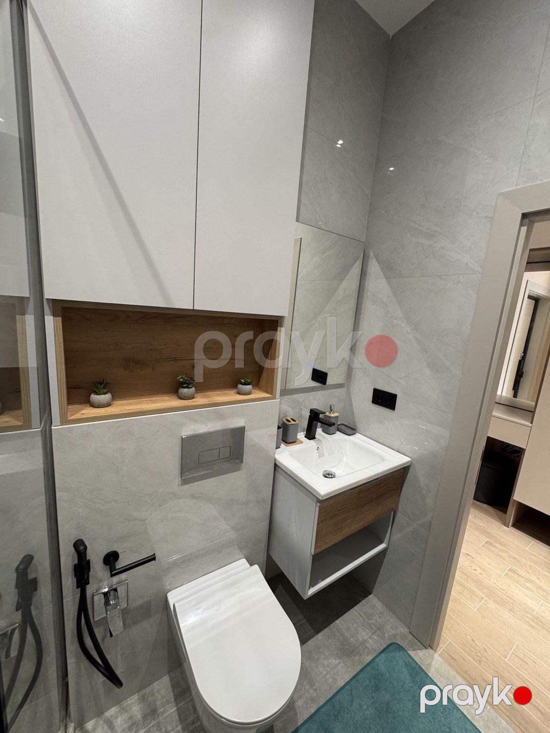 Satılır 1 otaqlı yeni tikili 58 m² — Mənzil, Bakı (5)