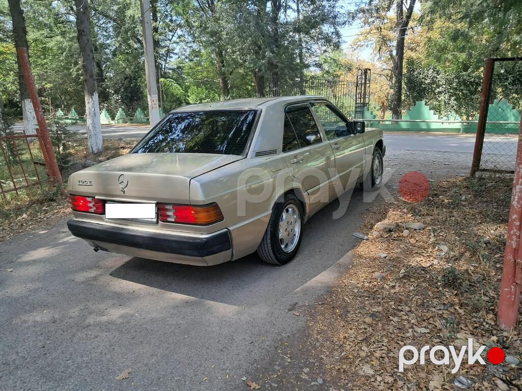 Mercedes 190, 2.0 L, 1990 il, 201 245 km — Avtomobillər, Bərdə (5)