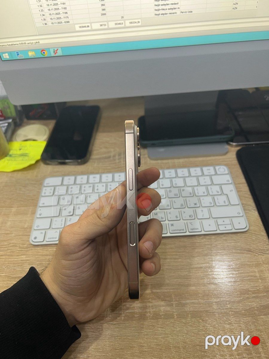 Apple iPhone 16 Pro Desert Titanium 128GB/8GB — Smartfonlar, Bakı (2)