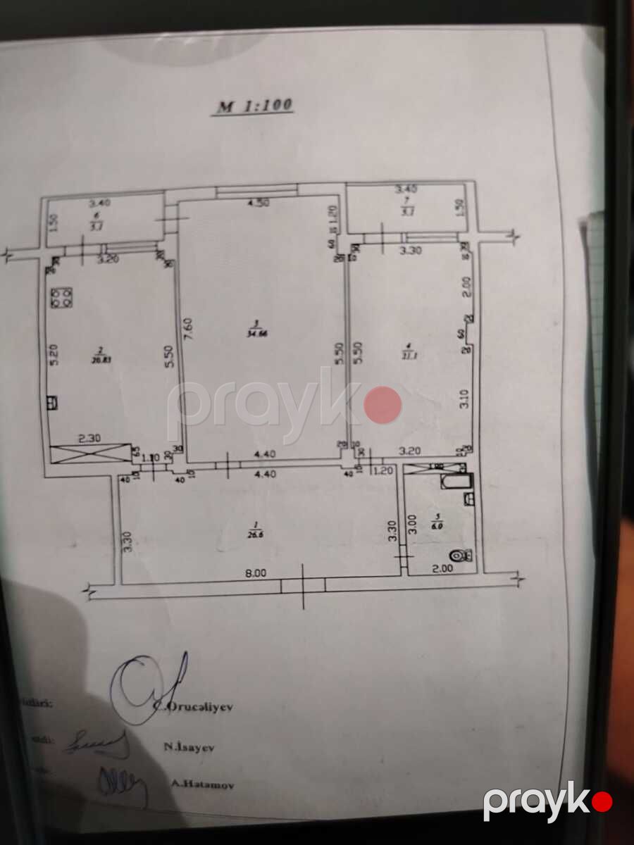 Satılır 3 otaqlı yeni tikili 130 m² — Mənzil, Bakı (11)