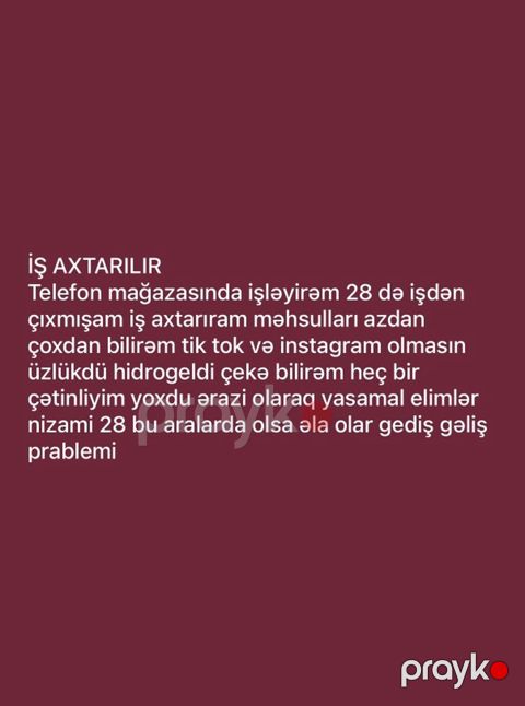 Satış məsləhətçisi, Kişi, 22 yaş, 5 ildən artıq təcrübə, Texnika — Bakı