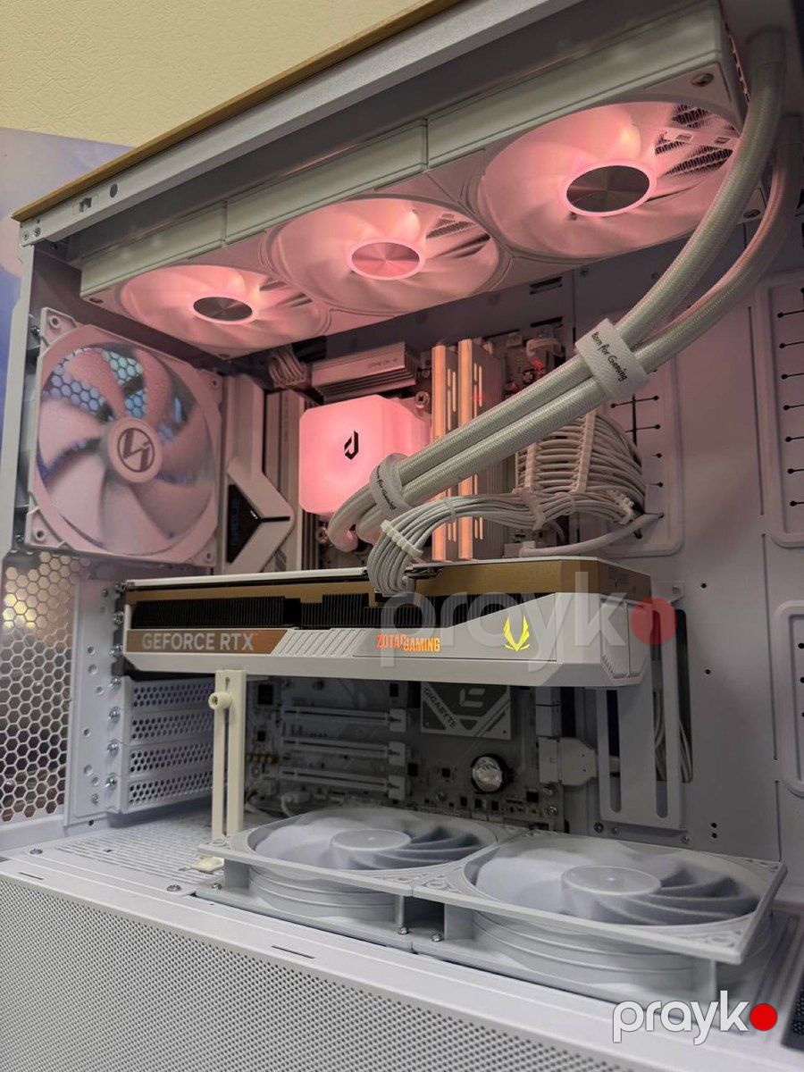 IAT Gaming PC White Edition 5070Ti Ryzen 7 — Masaüstü kompüterlər, Bakı (2)