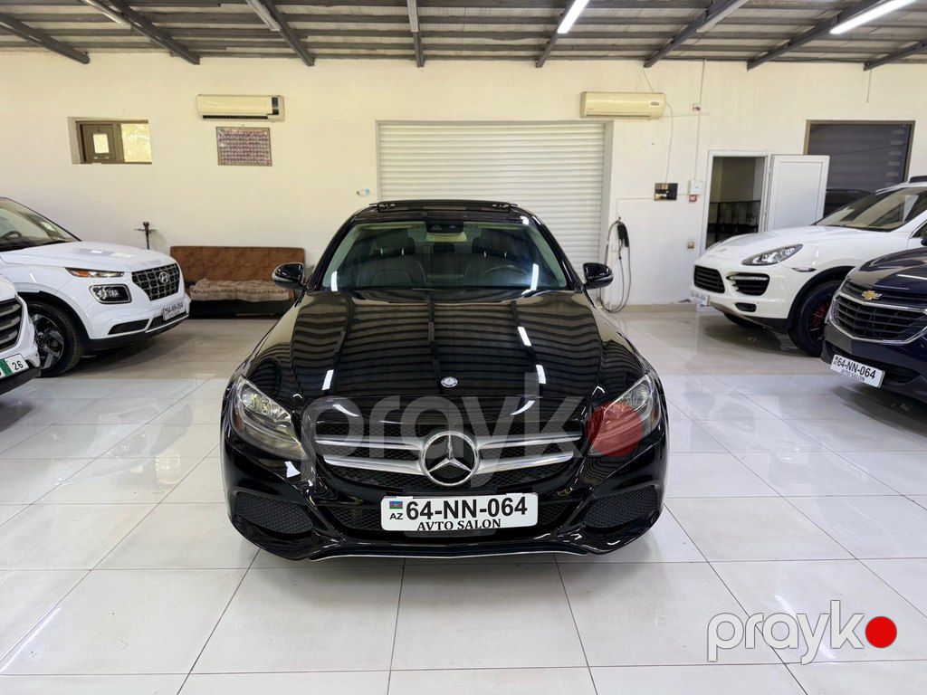 Mercedes C 300, 2.0 L, 2017 il, 142 000 km — Avtomobillər, Sumqayıt (2)