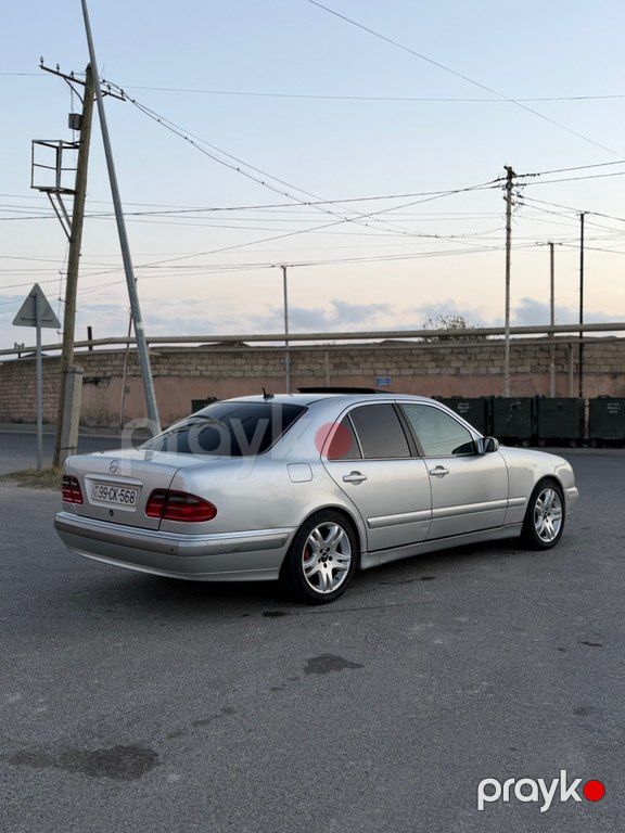 Mercedes E 220, 2.2 L, 2002 il, 600 000 km — Avtomobillər, Bakı (5)