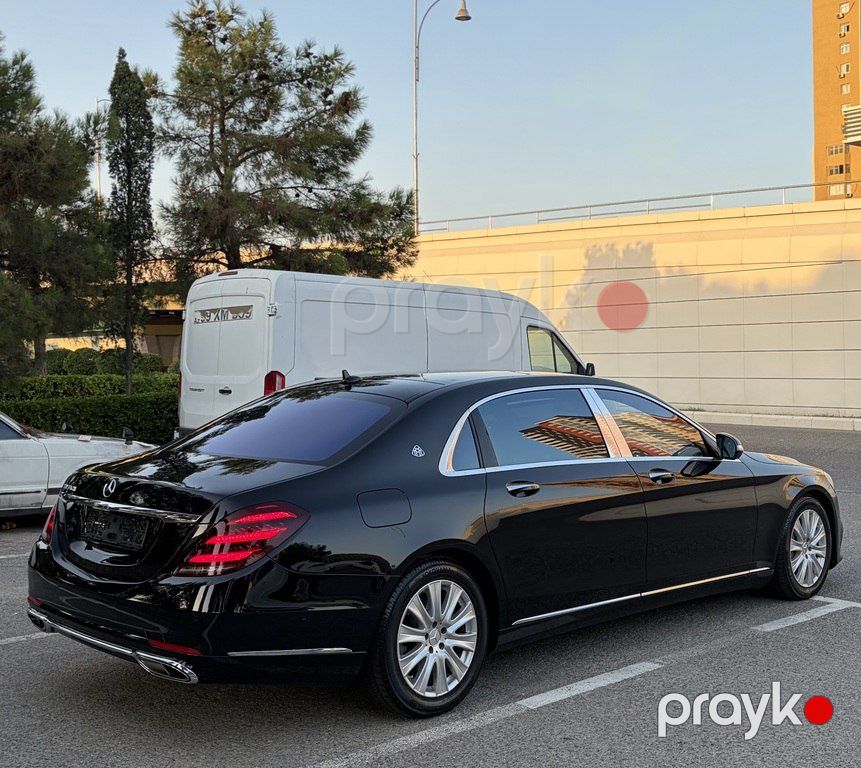 Mercedes-Maybach S 450 4MATIC, 3.0 L, 2017 il, 119 000 km — Avtomobillər, Bakı (4)