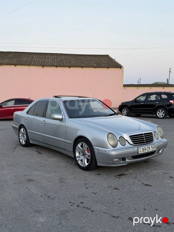 Mercedes E 220, 2.2 L, 2002 il, 600 000 km — Avtomobillər, Bakı (3)
