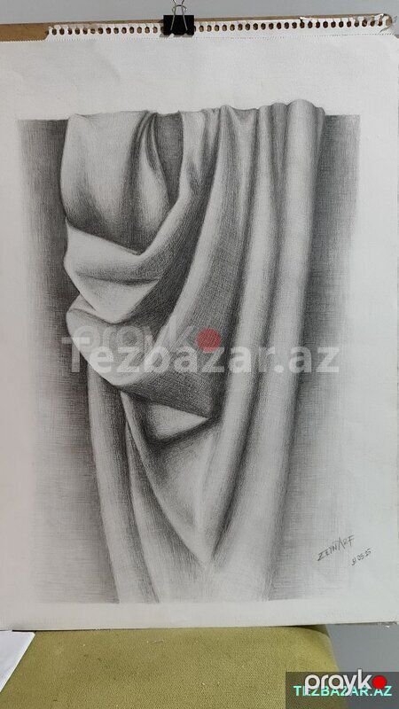 Rəsm hazırlığı — Xarici dillər, Bakı (2)