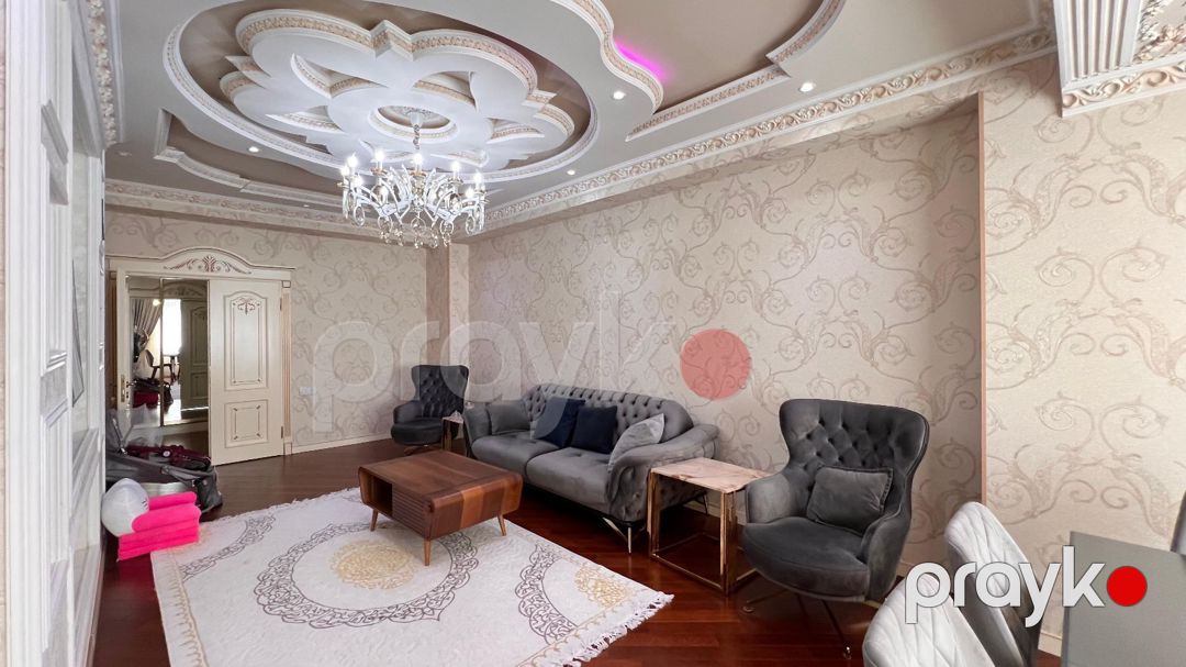 4-otaqlı yeni tikili, Qara Qarayev m., 168 m² — Mənzil, Bakı (3)
