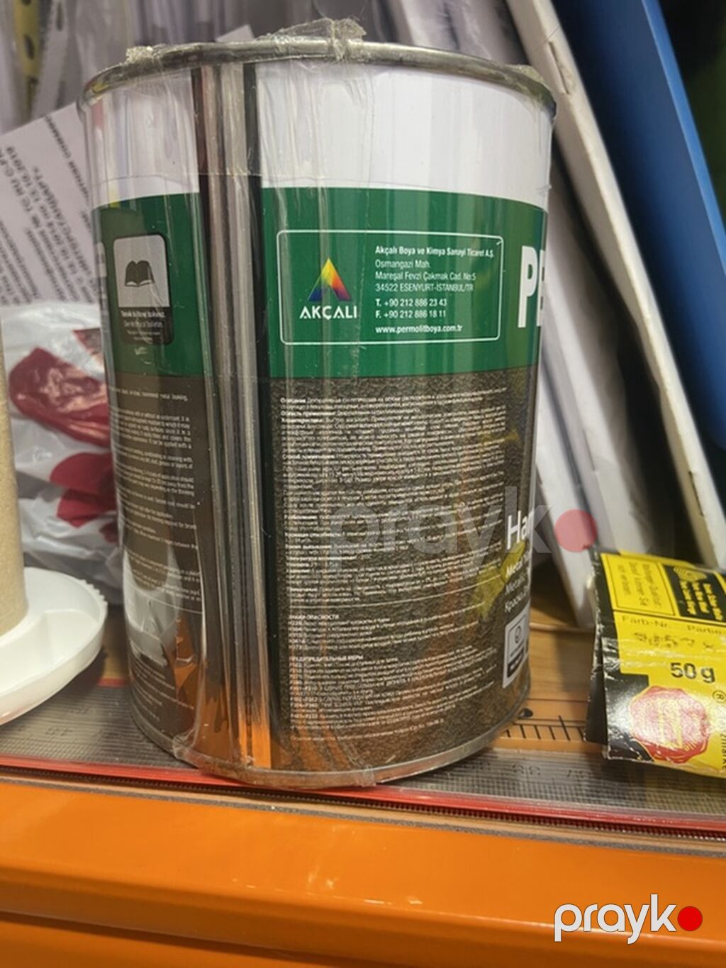 Dəmir üçün boya, 0.75 kq, Qoruma — Təmir və inşaat, Bakı (3)